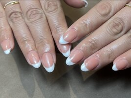 ベース色つきフレンチ