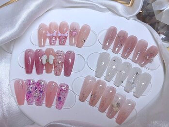 パラジェル フィルイン マグネット 韓国ネイル専門店 salon enu【名古屋駅前店】/定額コース☆カラー変更可☆