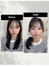 ビースタイルラボ 名古屋(be style lab)/診断結果に合わせたメイクも！
