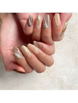 ラウンジ渋谷 本店(RounGe SHIBUYA)/【オフ込み】秋ネイル