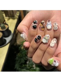 キャラクターネイル