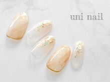 ユニネイル(uninail)/天然石風ネイル