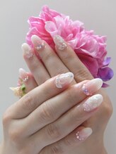 ネイルサロンミキ 横浜(MIKI)/和装ブライダルネイル★人気3Ｄ