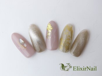 エリクサーネイル 池袋(Elixir Nail)/定額b カジュアル/クーポン使用