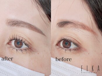 まつ毛エクステアンドネイル フィーカ 新松戸(FIKA)/眉スタイリング&ラッシュリフト