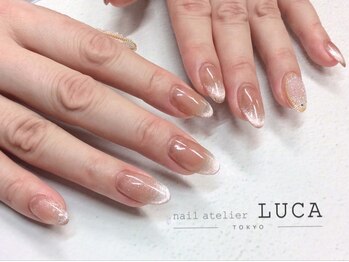 ネイルアトリエルカ(nail atelier LUCA)の写真/【恵比寿/代官山】アクリルスカルプ、ジェルスカ、チップ長さ出し（ジェリップ）状態に合わせて施術を提案!