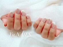 ユーネイルズ 恵比寿(Yu.NAILS.)/オーロラフレンチネイル