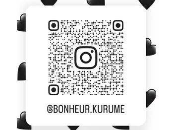 ボヌール 久留米(Bonheur)/Instagram QRコード