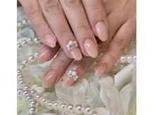 ヌアージュ(Nuage)/【ビジューネイル】5500円♪