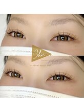 シック(Chic)/フラットラッシュブラウン120本