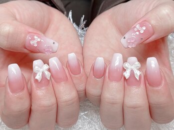 レアネイル 新宿(le'a nail)/カラーグラデーションネイル