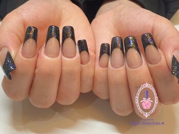 お客様ネイル・フレンチスカルプ