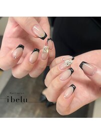 黒フレンチ