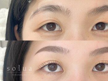 ソルア 上本町(solua)/眉WAX＋まつげパーマ