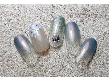 シーズンフラワーネイル