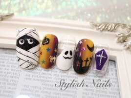 ハロウィンネイル３
