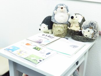 ボディバランス 市ヶ谷整体院(Body Balance)/ハリネズミの小物を飾ってます♪