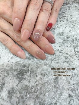 プライベート ネイルサロン マーマ(murmur)/秋ネイル