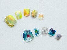 ルフトエーデ(LUFT Ode)/【Foot Art 10】yellow nuance