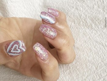アイネイルズ 天神今泉店(I-nails)/【sana.i】グリッターネイル
