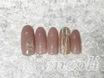 ミオリィ(meoli)/ラインアート+ワンカラー