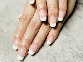 ジュリネイル(JULIE NAIL)/クリアフレンチ♪