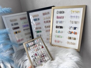 ラヴィッシュ(LAVISH)の写真/サンプル多数ご用意☆季節やトレンド・流行に合わせたdesignも◎ワンホン系,ニュアンス系もLAVISHにお任せ!