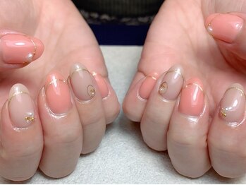 ルノン(Le non)の写真/【派手なネイルができない方にオススメ☆】オフィスに馴染むシンプル上品なデザインで好感度UP♪