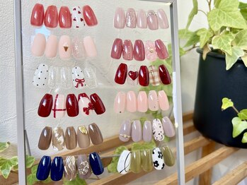 モアー(more.)の写真/【定額ネイル￥4,980/￥5,980】シーズンごとに変わる豊富なデザインからお選びいただけます◎カラー変更OK*
