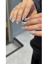 アミュレット 金剛店(amulet)/ぷくぷくキラキラネイル