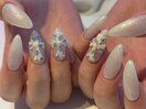 花柄クロムパーツ定額コース