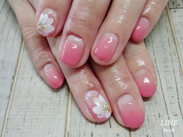 フラワーネイル