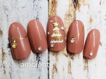ネイルスタジオ アンビエント 表町店(Nail Studio ambient)/クリスマスネイル