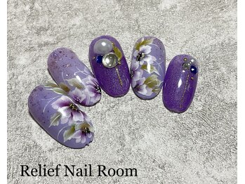 リリーフネイルルーム(RELiEF NAiL ROOM)/Flowers Desing