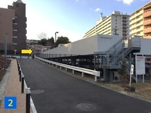 イオム ビューティワーク(IOM BEAUTY WORK)/立体駐車場の2階(屋上)です