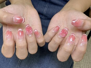 ジェーアンドシー 吉祥寺(J&C)/チークマグネットネイル