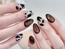 センスネイル 北千住店(Sense Nail)/バイカラー 水光マグネット