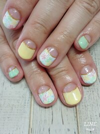 フラワーネイル