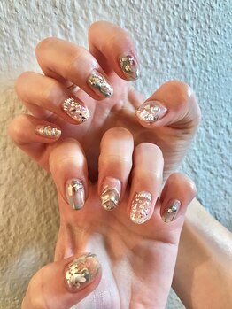 ニキ ヘアー ネイル(niki hair nail)/クリア☆ニュアンス