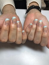 イーネイル(e-NAIL)/バイカラーネイル