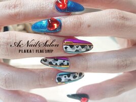 20/10/20　ダルメシアンNail