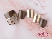 ネイルサロンアビー 北千住店(abbie)/レオパードフット◇￥12782