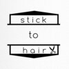 スティックトゥヘア(stick to hair)ロゴ