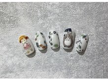 ネイル アンド アイラッシュ ヨンマルニ(Nail&eyelash 402)/キャラクターネイル