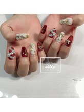 エリー(ellie)/クリスマスネイル