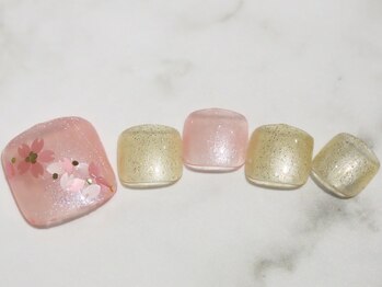 カレネイル(kale nail)/３月限定シンプルアートコース