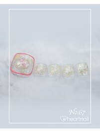 フットネイル：No.67
