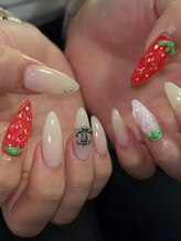 ウズ 和歌山店(UZU)/いちごネイル