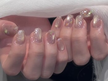 ハートホロネイル