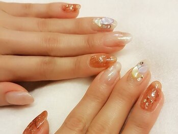 カイル 恵比寿(Kaile.)/ニュアンス×シェル×オレンジ